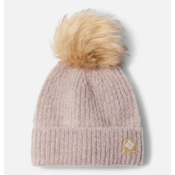 Columbia Winter Blur Pom Pom, Gorros Rosas Para Mujer | 390521-BDK